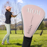 Unieke Roze Custom MOM Naam met Liefde