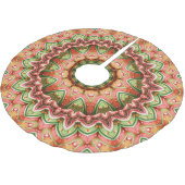 Unieke roze groene kerstboomrok kerstboom rok (Gekanteld)