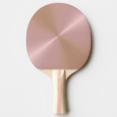 Unieke Roze Metallic Pong tafel Tafeltennisbatje (Voorkant)