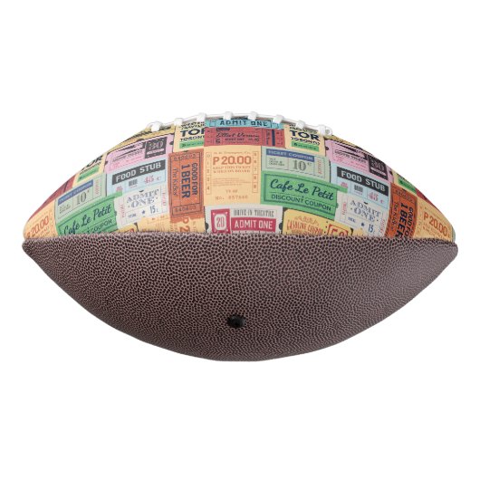 Unieke  rustieke cenima tickets american football (Gedraaid 270)