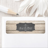 Unieke Rustieke Houten Pot Huwelijk/Bruidsmeisjes  Etiket (Insitu)