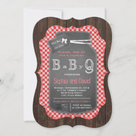 Unieke Rustieke Pot Chalkboard Baby Shower Kaart