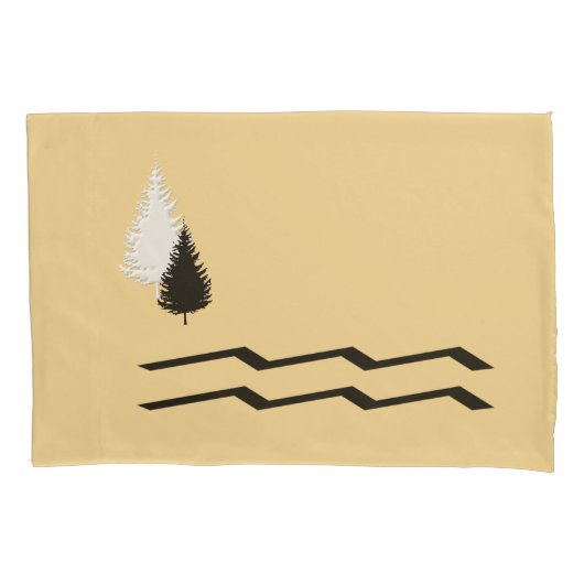 Unieke Rustige Kussensloop-/rivierreeks Kussensloop (Voorkant-Links)