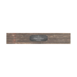 Unieke Rustische Mason Wedding Invitation Belly Ba Uitnodigingen Wikkel
