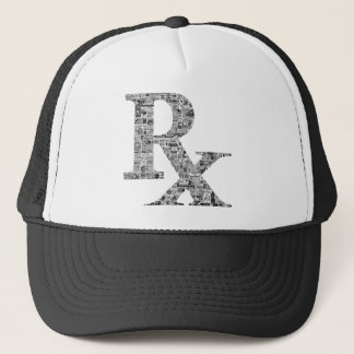 Unieke Rx Pharmacy Apothecary Trucker Pet