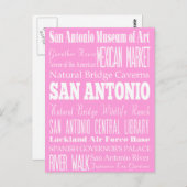 Unieke San Antonio, Texas Gift Idee Briefkaart (Voorkant / Achterkant)