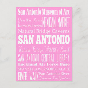 Unieke San Antonio, Texas Gift Idee Briefkaart