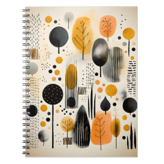 Unieke Scandinavische geometrische samenstellingsv Notitieboek