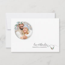 Unieke Scandinavische Kerstmis Dankjewel kaart