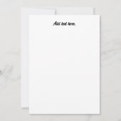 Unieke  schaakartikelen denken kleurrijk bedankkaart (Achterkant)