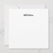 Unieke schaakvader grappige vintage zonsondergang kaart (Achterkant)