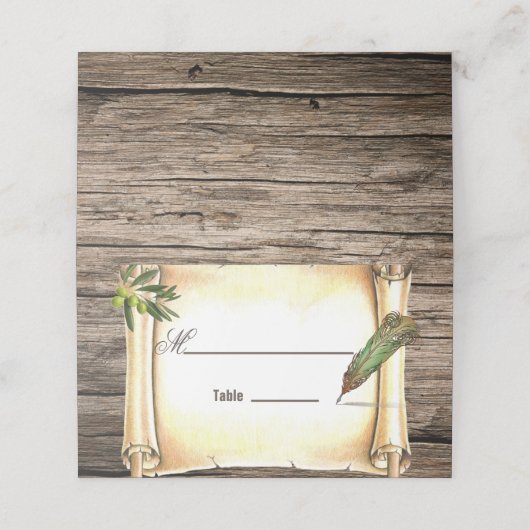 Unieke schaalkaart voor schuifwiel en dop plaatskaartje (Buitenkant ongevouwen)