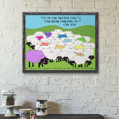 Unieke schapen poster