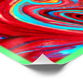 Unieke schilderende heldere kleuren. Bestel nu Perfect Poster (Hoek)