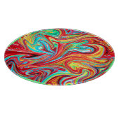 Unieke schilderende heldere kleuren. Bestel nu Snijplank (Hoek)