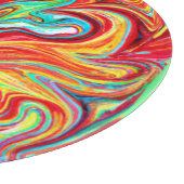 Unieke schilderende heldere kleuren. Bestel nu Snijplank (Hoek)