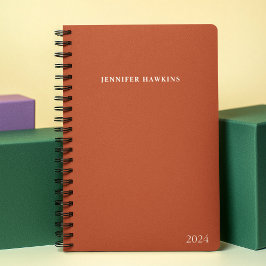 Unieke Schone Terracotta Persoonlijke Wekelijkse Z Planner