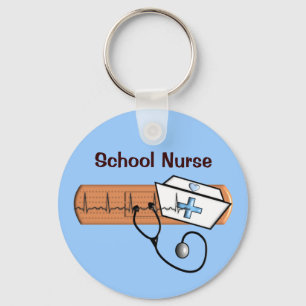 Unieke schoolzusters sleutelhanger