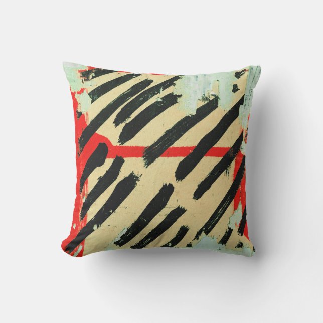 Unieke schoorsteenverf voor kool veredeld wandpapi buitenkussen (Voorkant)