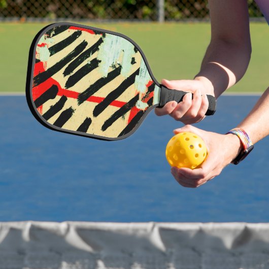 Unieke schoorsteenverf voor kool veredeld wandpapi pickleball paddle (Insitu)