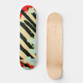 Unieke schoorsteenverf voor kool veredeld wandpapi skateboard (Voorkant)