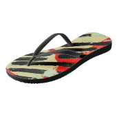 Unieke schoorsteenverf voor kool veredeld wandpapi teenslippers (Schuin)