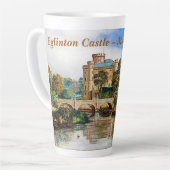 Unieke Schots Montgomery Clan's Eglinton Castle Latte Mok (Linkerhoek)