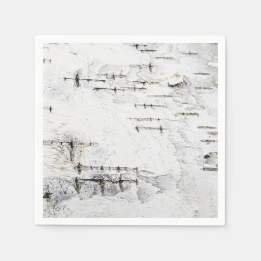 Unieke servetten van berkenschors (Voorkant)