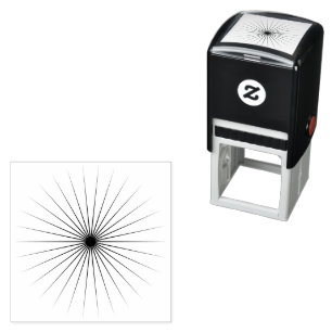 Unieke Shining Star Gestempeld Zelfinktende Stempel