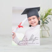 Unieke Sjabloon Foto Kleuterschool Afstuderen Kaar (Staand voorkant)