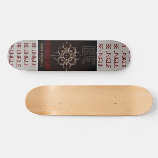 Unieke Skateboard Deck 7¾" (Horizontaal)