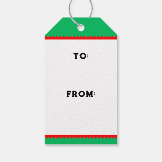 Unieke skateboarden kerst cadeaulabel (Achterkant)