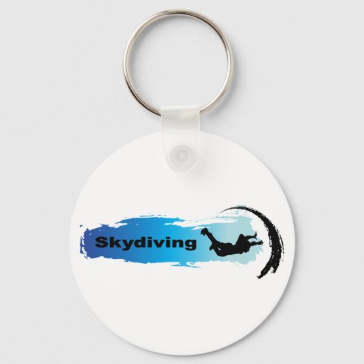 Unieke Skydiving Sleutelhanger (Voorkant)