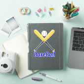 Unieke Slaghouten & Ballen (Sport) Honkbal Sticker (iPad Cover)