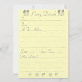 unieke sneeuwscène voor kerst kaart (Achterkant)