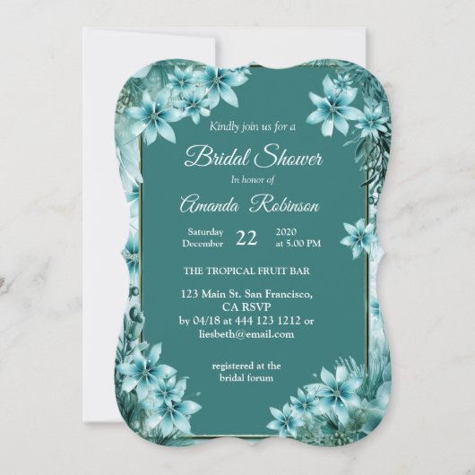 Unieke sneeuwvlok feestelijk seizoen kaart (Voorkant)