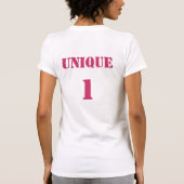 Unieke Snowflake T-shirt (Achterkant)