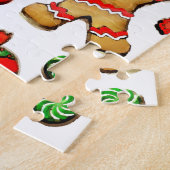 Unieke Soccer Holiday Gift Jigzaag Puzzle Legpuzzel (Zijkant)