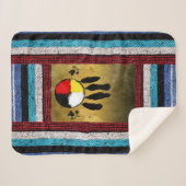Unieke Southwest Sherpa Blankets Deken (Voorkant (horizontaal))