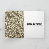 Unieke sparkle dochter verjaardagskaart kaart (Binnen)