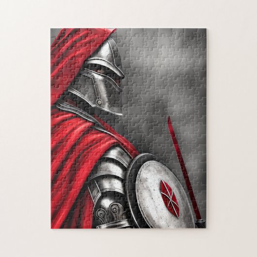 Unieke Spartan Warrior Legpuzzel (Verticaal)