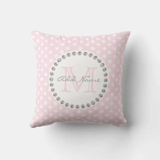 Unieke, speciaal voor Baby bestemde roze polaire d Kussen (Achterkant)