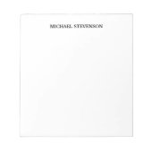 Unieke Speciale Rubriek Notitieblok (Voorkant)