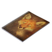 Unieke spiraal van de Kunst van de Fox verbindend Notitieboek (Linkerzijde)