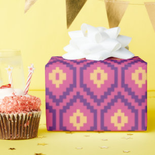 Unieke sprankelende geometrische gift Moederdag Cadeaupapier