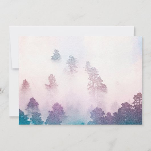 Unieke sprookjesbotwedstrijd kaart (Achterkant)