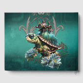 Unieke steampunk schildpad. gastenboek (Achterkant)