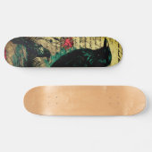 Unieke stedelijke kunst geïnspireerd Gothic Raven Persoonlijk Skateboard (Horizontaal)