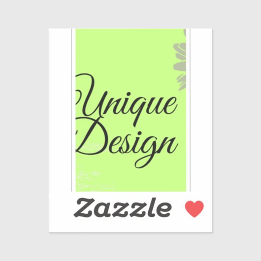 Unieke sticker (Vel)