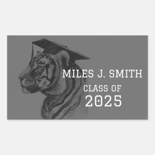 Unieke Sticker met Afstuderen envelopsluiting (Voorkant)